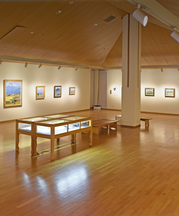 奥田郁太郎館 常設展 北アルプス展望美術館（池田町立美術館）